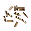 Glass Round Bugle Beads GLAA-WH0031-50A-1