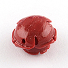 Dyed Synthetical Coral Beads CORA-R011-34F-2