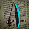 Luminous Brass Feather Bookmark WG51979-03-4