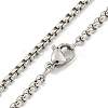 Alloy Pendant Necklace NJEW-B103-01AS-02-3