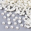 10000pcs ABS Plastic Imitation Pearl Cabochons SACR-S738-4mm-Z24-1