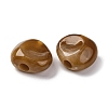 Two Tone Opaque Acrylic Beads MACR-Z002-01A-2