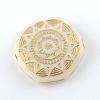 Rectangle Plating Acrylic Beads PACR-Q102-24A-2