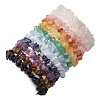 12Pcs Natural & Synthetic Gemstone Chip Beaded Stretch Bracelets BJEW-JB11133-3