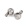 202 Stainless Steel Beads STAS-S151-02P-D-2