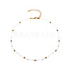 Bohemian Glass Seed Beaded Necklaces for Women WH-WG70173-01-1