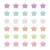 200Pcs Luminous Acrylic Beads TACR-YW0001-24-1