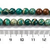 Dyed Natural Regalite/Imperial Jasper/Sea Sediment Jasper Beads Strands G-B124-C02-13-3