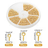 540Pcs 3 Styles Iron Screw Eye Pin Peg Bails IFIN-AR0001-32G-2