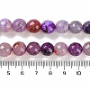 Natural Agate Beads Strands G-M437-C01-01O-5