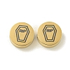 Halloween 304 Stainless Steel Beads STAS-U017-01G-K-1