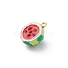 Alloy Enamel Charms ENAM-E362-07D-2