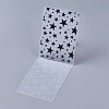Transparent Clear Plastic Stamp/Seal DIY-WH0110-04K-2