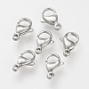 Tarnish Resistant 304 Stainless Steel Lobster Claw Clasps LS-X-STAS-S066-15mm-15-1