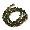 Electroplate Glass Beads Strands X-EGLA-P061-02A-02-2