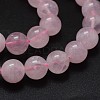Natural Madagascar Rose Quartz Beads Strands G-K285-33-12mm-02-3