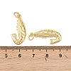 Brass Pendants KK-Z132-03G-05-3