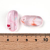 Transparent Acrylic Beads TACR-T028-36C-4