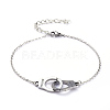 Freedom Handcuff Anklets AJEW-AN00284-02-1