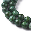 Natural Map Stone Picasso Jasper Beads Strands G-F668-29-8mm-3