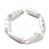 Natural Howlite Beads Strands G-P528-H10-01-3