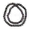 Transparent Electroplate Glass Beads Strands EGLA-N002-34C-C21-2