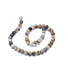 Natural Rhodonite Beads Strands G-G828-02-8mm-2