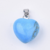 Natural & Synthetic Mixed Gemstone Pendants G-S349-03-2