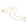 Natural Pearl Pendant Necklaces NJEW-JN03017-01-2