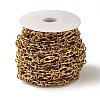 Ion Plating(IP) 304 Stainless Steel Oval Link Chains CHS-Q006-11G-3