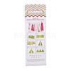 Paper Tassel Banner AJEW-WH0007-01P-2
