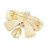 Bowknot & Teardrop Enamel Pins JEWB-B036-01G-2