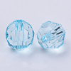 Transparent Acrylic Beads TACR-Q257-10mm-V38-3