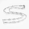 304 Stainless Steel Chain Necklaces STAS-P164-35P-1