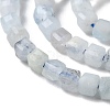 Natural Aquamarine Beads Strands G-G003-B02-01-4