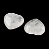 Heart Natural Quartz Crystal Palm Stones G-C134-06A-16-2