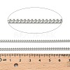 316L Surgical Stainless Steel Curb Chains CHS-H115-01B-P-3