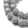 Opaque Glass Beads Stands LS-EGLA-A035-P6mm-D22-4