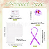 Clear PVC Candy Gift Packaging Boxes with Ribbon & Artificial Flower CON-TAC0001-20E-3