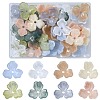 40Pcs 8 Colors Acrylic Beads Caps OACR-CJ0001-62-1