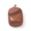 Synthetic Goldstone Pendants G-k302-B10-2