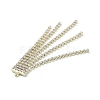 Alloy with Rhinestone Cup Chains Tassel Pendants EJEW-B036-04G-2