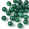 25Pcs Round Imitation Cat Eye Resin Beads RESI-FS0001-65F-2