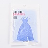 11/0 Grade A Transparent Glass Seed Beads X-SEED-Q006-F12-2