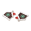 Christmas Alloy Enamel Pendants ENAM-D050-13C-01P-2