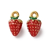 304 Stainless Steel Enamel Charms STAS-B100-06G-09-1