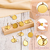 40Pcs 304 Stainless Steel Leverback Earring Settings STAS-SC0021-50-3