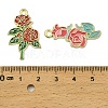 Alloy Enamel Pendants FIND-I064-06G-01-3
