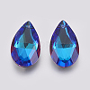 K9 Glass Rhinestone Pendants X-GLAA-K034-K03-1