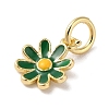 Brass Enamel Charms KK-L216-006G-03-2